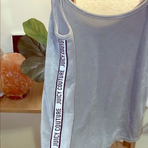 Juicy Couture velour spaghetti strap Tank Top 😍